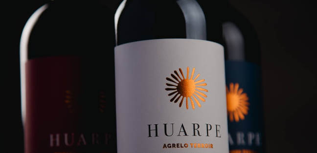 Selecciones de vinos de Cavas para Vinos. Etiquetas de Huarpe Wine
