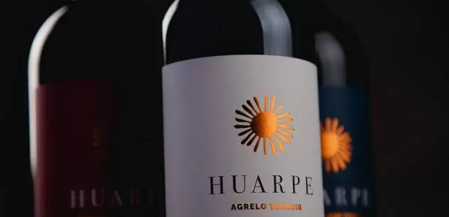 Selecciones de vinos de Cavas para Vinos. Etiqueta de Huarpe Wine