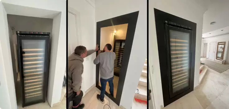 Creacion de un marco para una cava Wineworld