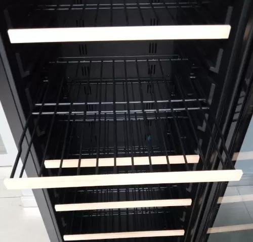 Winefroz Glass Edition GD 500 S 5 Estantes Winefroz Glass Door Edition Black