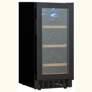 Winefroz Glass Door Edition Black -Modelo GD200S