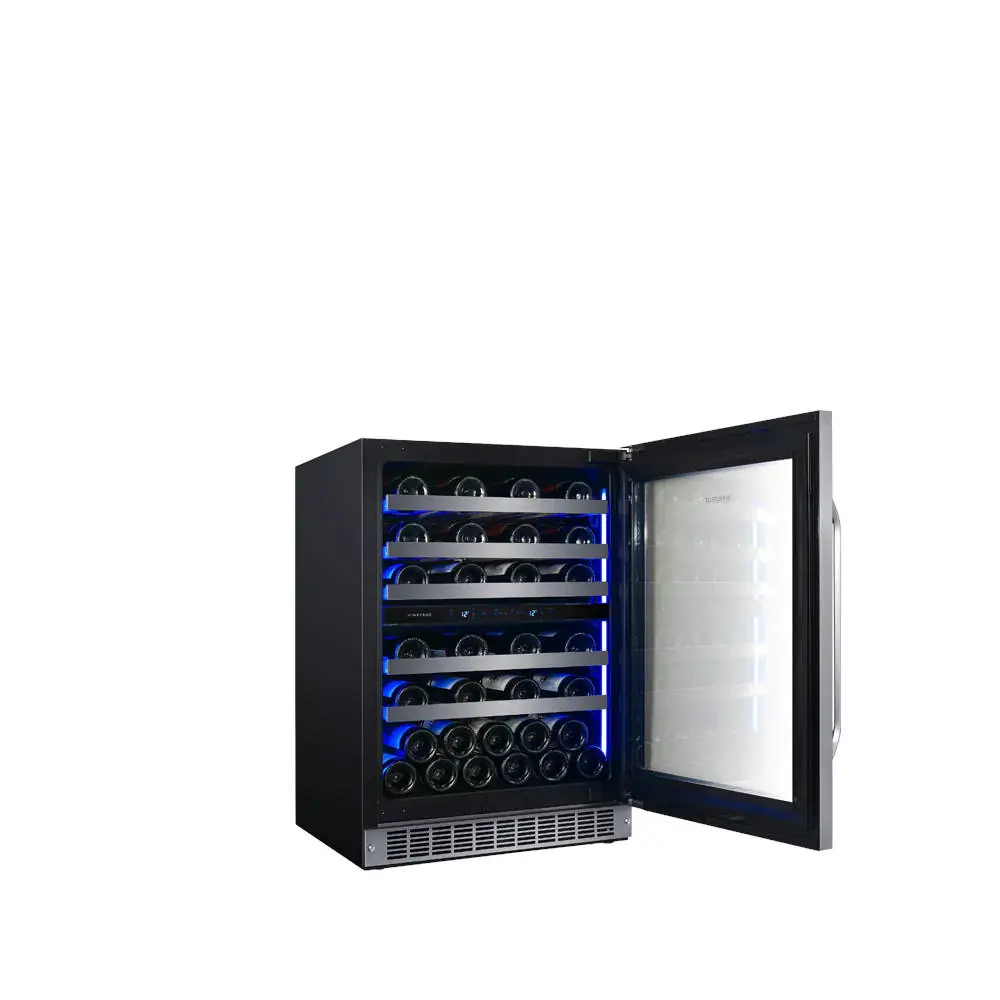 Winefroz WMN38D 2 Interior con botellas de la cava Winefroz Winefroz WMN38D con WIFI