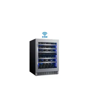 Cava Winefroz modelo Winefroz WMN38D con WIFI cerrada